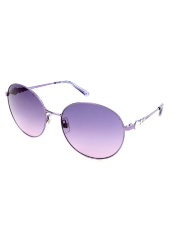 Swarovski Damskie okulary przeciwsłoneczne w kolorze fioletowym