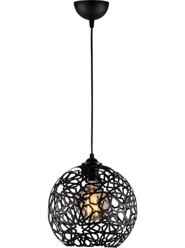 ABERTO DESIGN Lampa wisząca w kolorze czarnym - wys. 119 x Ø 25 cm