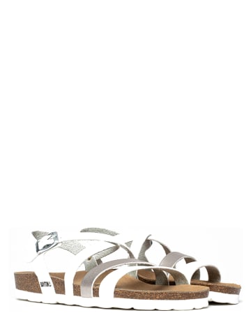 BAYTON Sandalen Gerone" in Weiß/ Silber