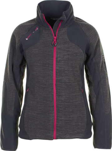 Fleece vest antraciet