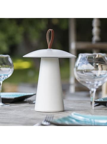 Lampa zewnętrzna LED "Fungy" w kolorze białym - wys. 29 x Ø 20 cm