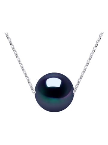 Zilveren ketting met parel - (L)42 cm