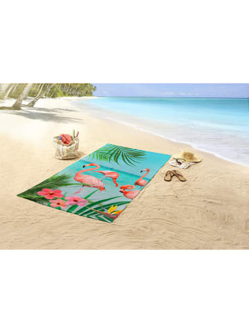 Strandtuch "Flamingo" in Bunt
