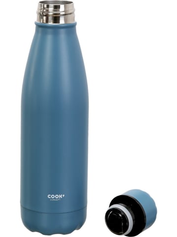 Edelstahl-Isolierflasche in Blau - 500 ml