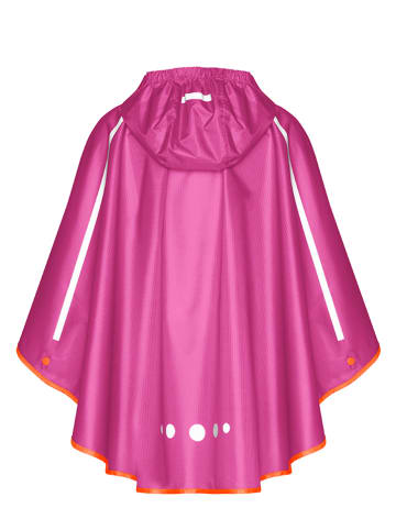 Regenponcho in Fuchsia
