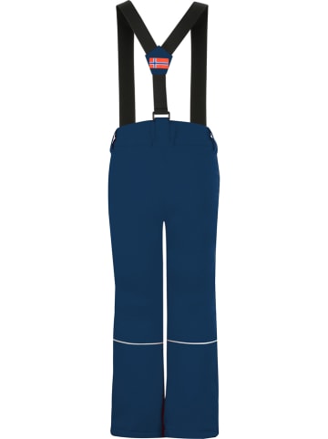 Spodnie narciarskie "Holmenkollen" - Slim fit - w kolorze granatowym