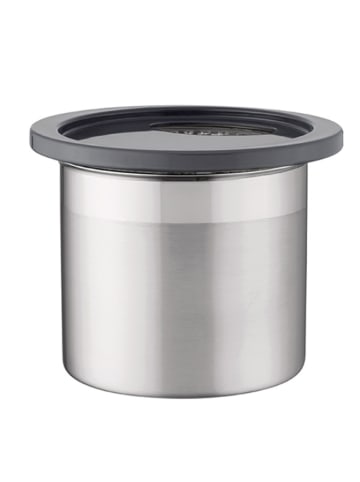 Voorraadpot zilverkleurig - 1,2 l