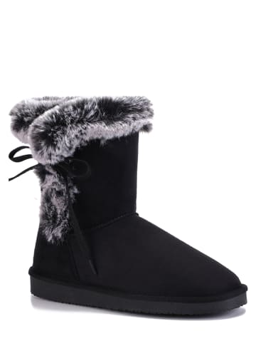 Winterstiefel "Cora" in Schwarz