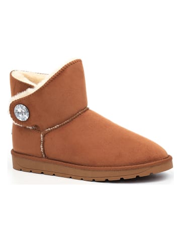Winterboots "Dona" lichtbruin