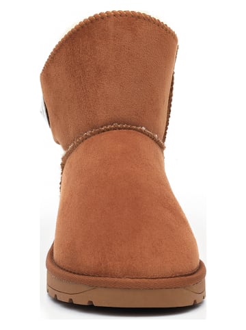 Winterboots "Dona" lichtbruin