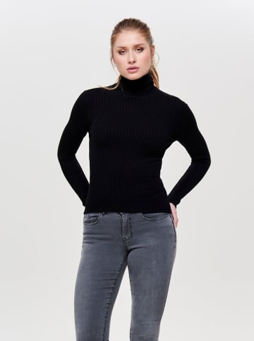 Rollkragenpullover "Karol" in Schwarz