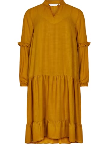 Jurk "Bardot" lichtbruin