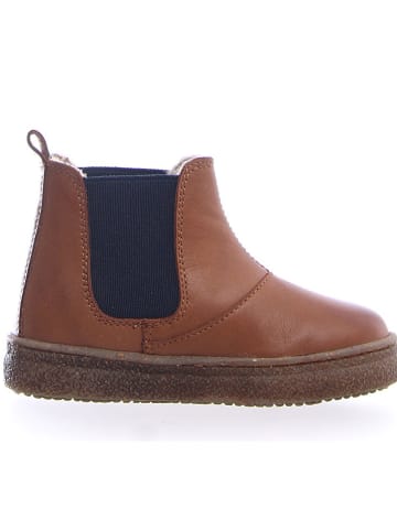 Leder-Chelsea-Boots "Filus" in Braun