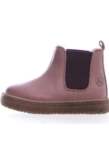 Leder-Chelsea-Boots "Filus" in Rosa