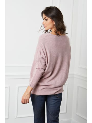 Sweter "Beder" w kolorze jasnoróżowym