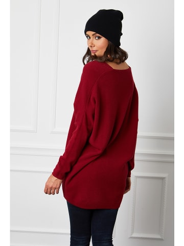 Pullover "Beder" in Bordeaux