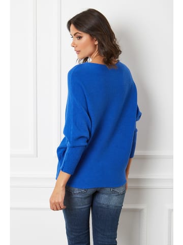 Sweter "Dragor" w kolorze niebieskim
