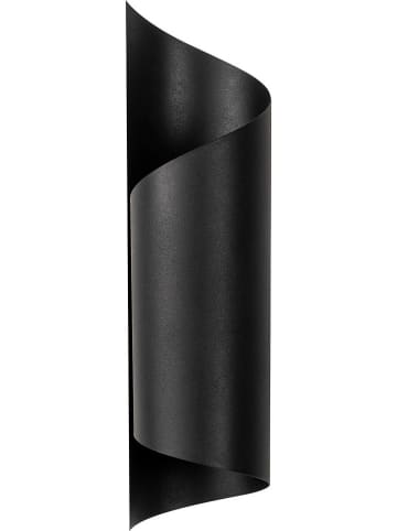 Wandlamp "Sivani" zwart - (B)16 x (H)35 cm