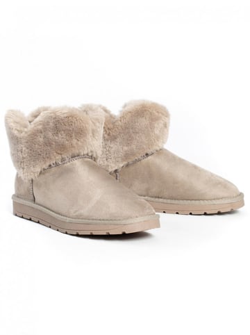 Winterboots "Elisa" in Creme