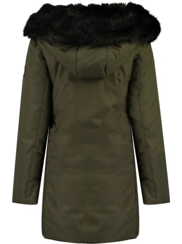 Wintermantel "Cherifa" in Khaki
