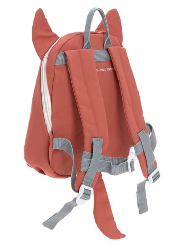 Rucksack "About Friends - Fox" in Rot - (L)20 x (B)9,5 x (H)24 cm