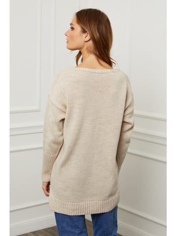 Trui "Azel" beige