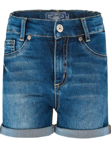Spijkershort blauw