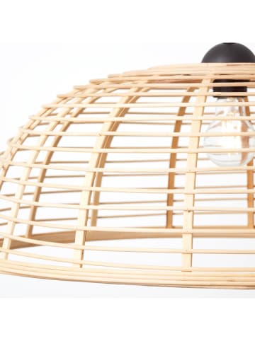 Lampa wisząca "Crosstown" w kolorze beżowym - Ø 56 cm