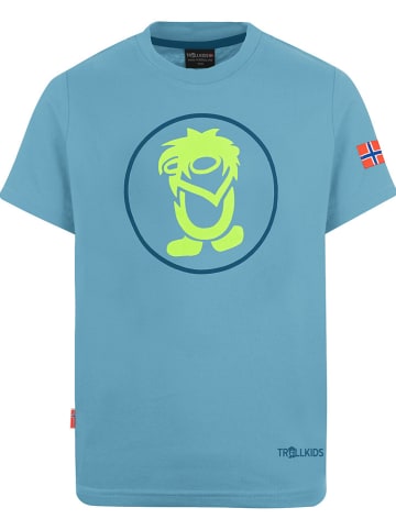 Funktionsshirt "Troll" in Hellblau