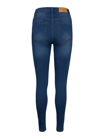 Dżinsy "Nmcallie" - Skinny fit - w kolorze niebieskim