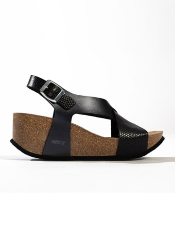Sleehaksandalen "Brindisi" zwart