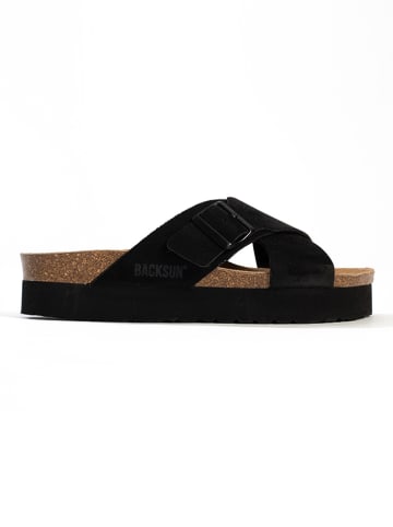 Slippers "Los Angeles" zwart