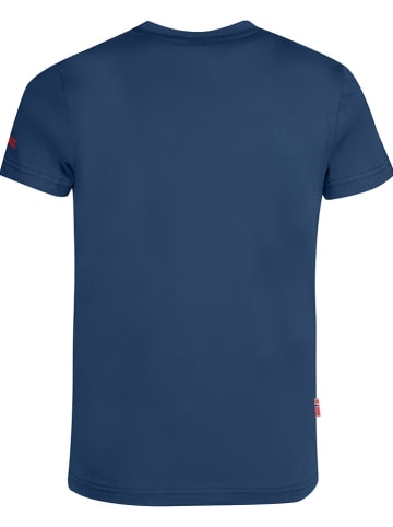 Funktionsshirt "Kroksand" in Dunkelblau