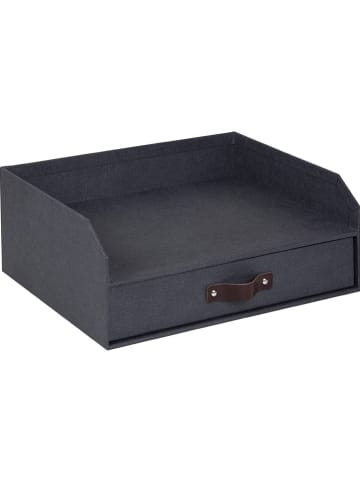 Dokumenten-Ablage "Walter" in Anthrazit  - (B)33,5 x (H)13 x (T)25,5 cm
