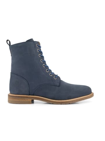 Leren boots "Montalivet" blauw