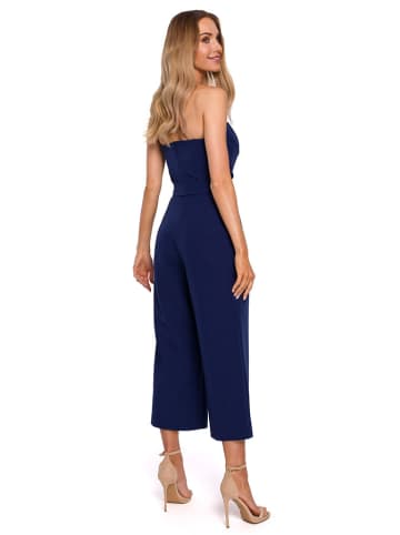 Jumpsuit donkerblauw