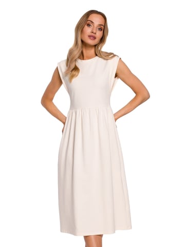 Kleid in Creme