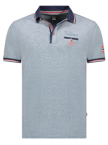 Koszulka polo "Kblended" w kolorze niebieskim