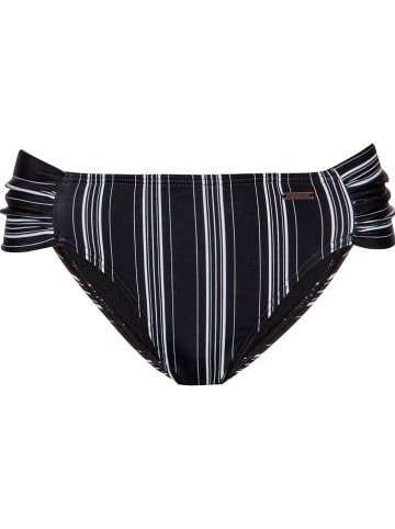 Bikinislip "Miral" zwart/wit