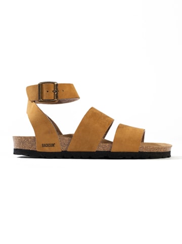 Sandalen "Asubcion" in Camel