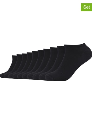 10er-Set: Socken in Schwarz