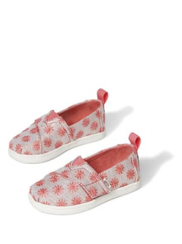 Slipper in Beige/ Pink