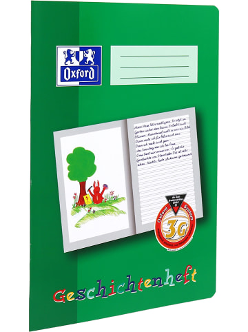 5-delige set: "verhalen" schriften groen - A4