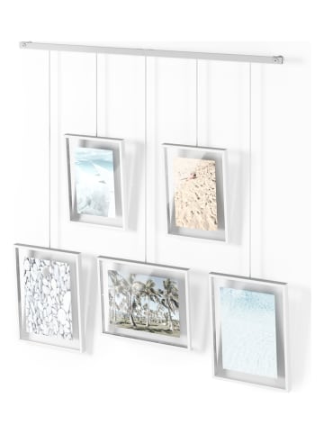 Bilderleiste "Exhibit" in Weiß - (L)79 x (B)70 cm