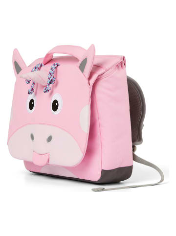 Kleuterschooltas "Eenhoorn" lichtroze - (B)31,5 x (H)23,5 x (D)7 cm