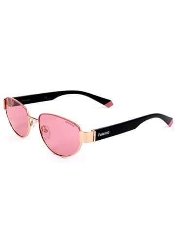 Damen-Sonnenbrille in Schwarz/ Rosa