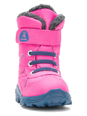 Winterboots "Snowman" roze