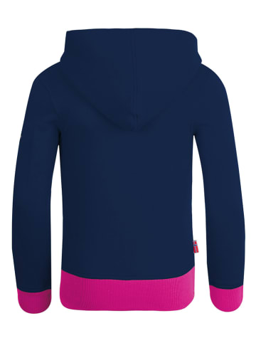 Sweatjacke "Sortland" in Dunkelblau