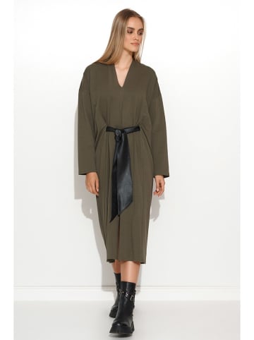 Sukienka w kolorze khaki