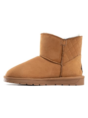 Winterboots "Zarela" in Hellbraun